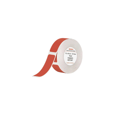 Labels - 12x40mm - 155 pcs - Red