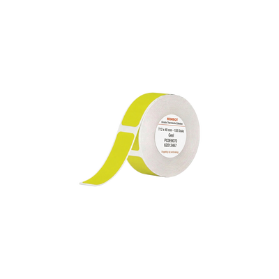 Labels - 12x40mm - 155 pcs - Yellow