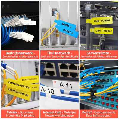 Labels - 30x45mm - 50mm tail - 80pcs - Cable