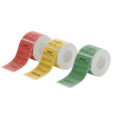 Étiquettes - 28x70mm - 105 pcs - Combi multicolore