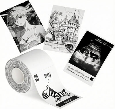 Labels - 54x80mm - 100 pcs - Photo Paper
