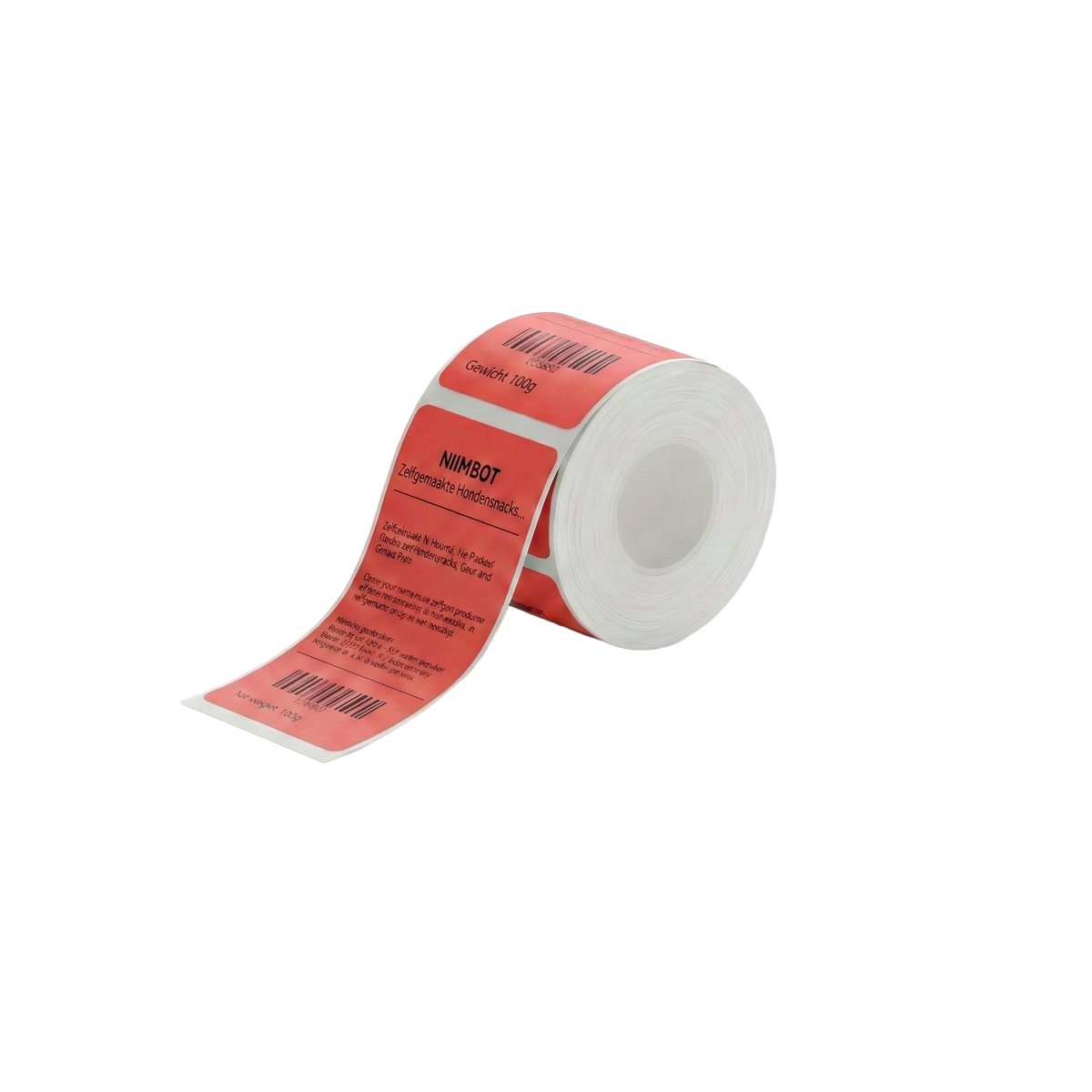 Labels - 28x70mm - 105pcs - Red