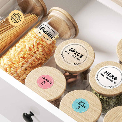 Labels - 31x31mm - 210pcs - Round