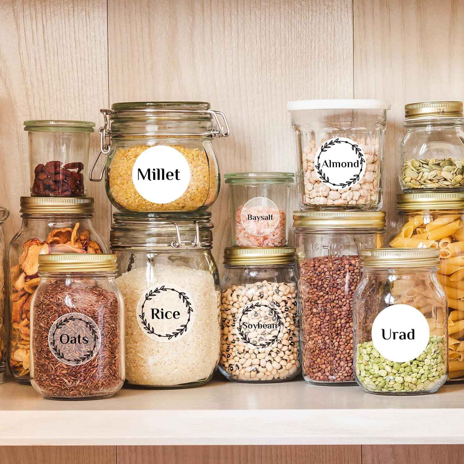 Labels - 31x31mm - 210pcs - Round