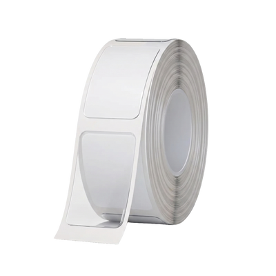 Labels - 14x30mm - 195 pcs - Transparent